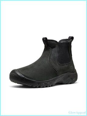 KEEN Greta 2 Chelsea Insulated Waterproof Snow Boots Oiled Full Grain Leather